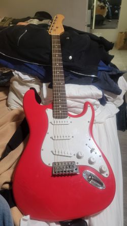 Strat style guitar new