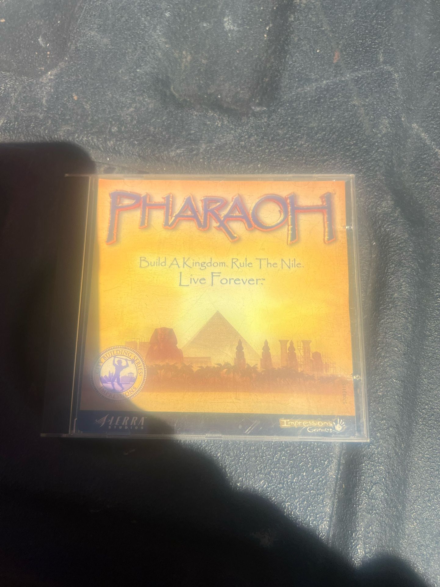Pharaoh - PC Game, CD-ROM, 1999 Disc