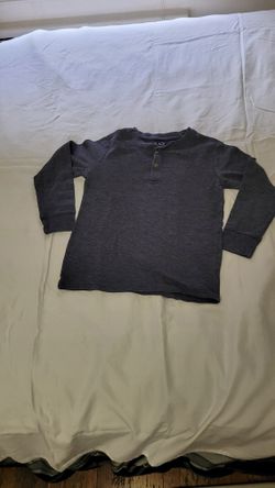 Boys Henley Tops Long Sleeves