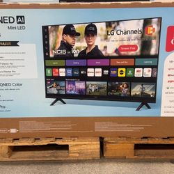 55Qned75B 55” Lg smart 4k qned hdr tv 