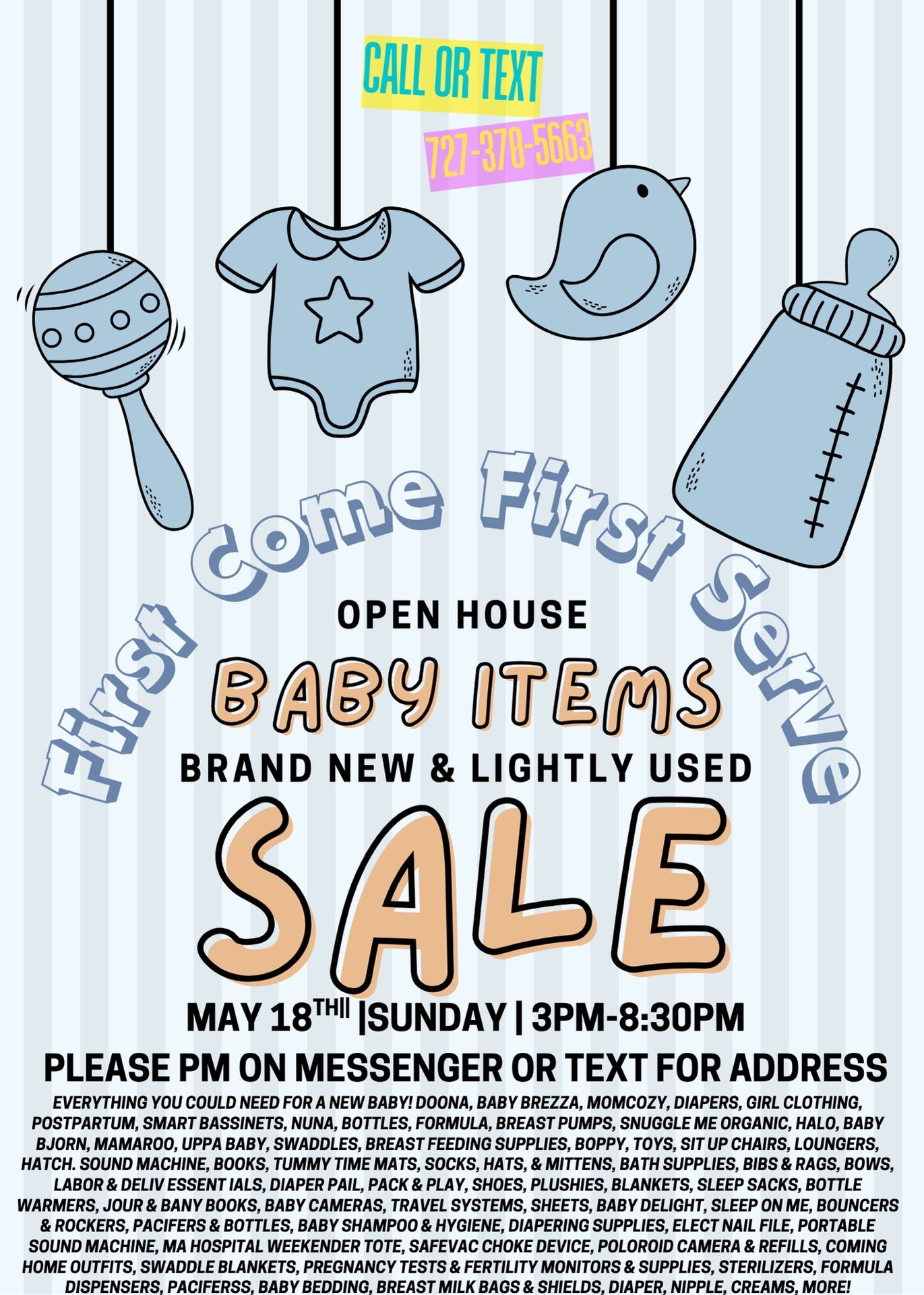 Open House Baby Items Sale | TODAY