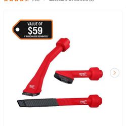 Air Tip Automotive 3 Piece Vacuum Tool Kit 