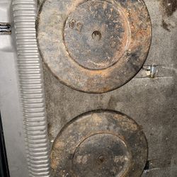 2 Cast Iron 50 Lb. Weights