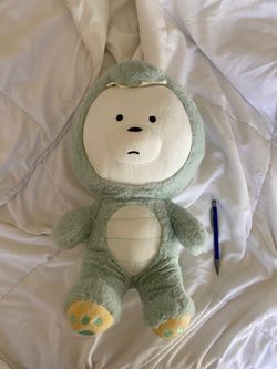 Bear In A Dinosaur Outfit