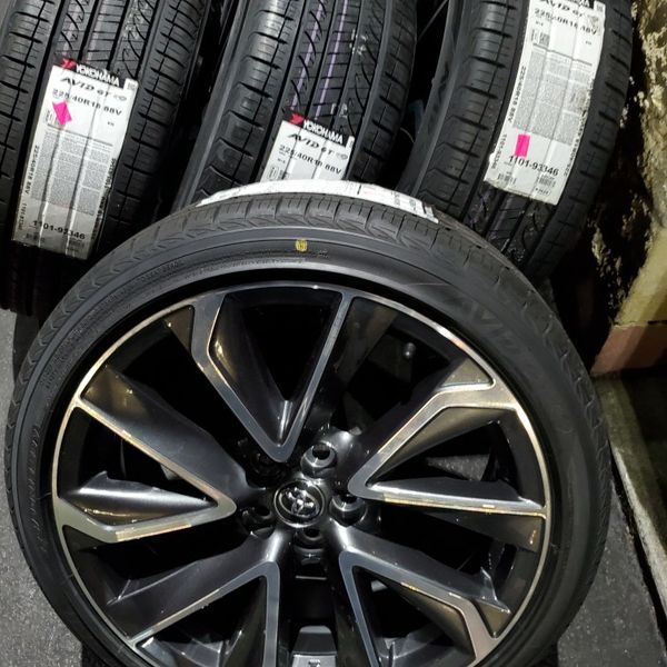 Brand New 2021 Toyota Corolla SE 18" Oem Rims With New Yokohama Avid Tires And Tpms. ( Price is