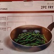 Blue Diamond Tri-Ply Stainless Steel 9.5” & 11" Frying Pan Skillet Set