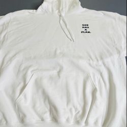 White Hoodie With God Has A Plan 