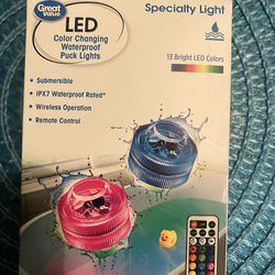 NEW LED pucks