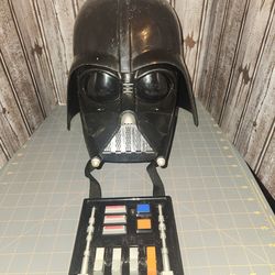 Star wars darth Vader voice changing helmet 2004