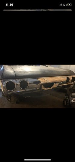 71-72 Chevelle bumper