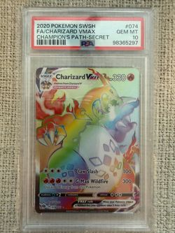 Charizard Vmax Champ Path PSA 10