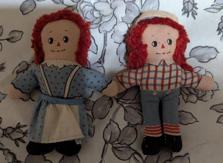 Vintage 70's Raggedy Ann's