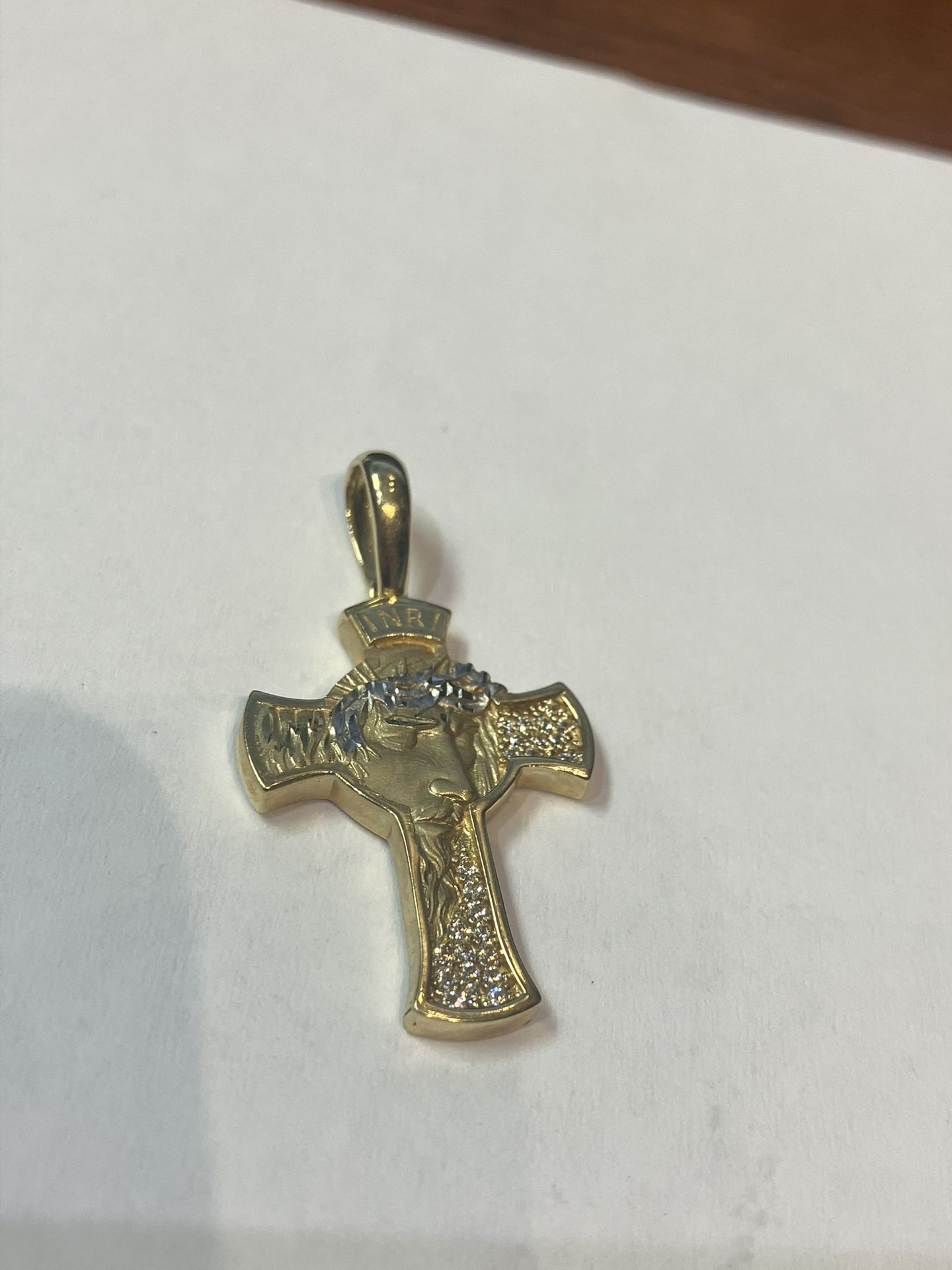 10k Gold Pendant #107407-3 MJ