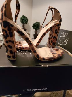 Leopard Print Heels
