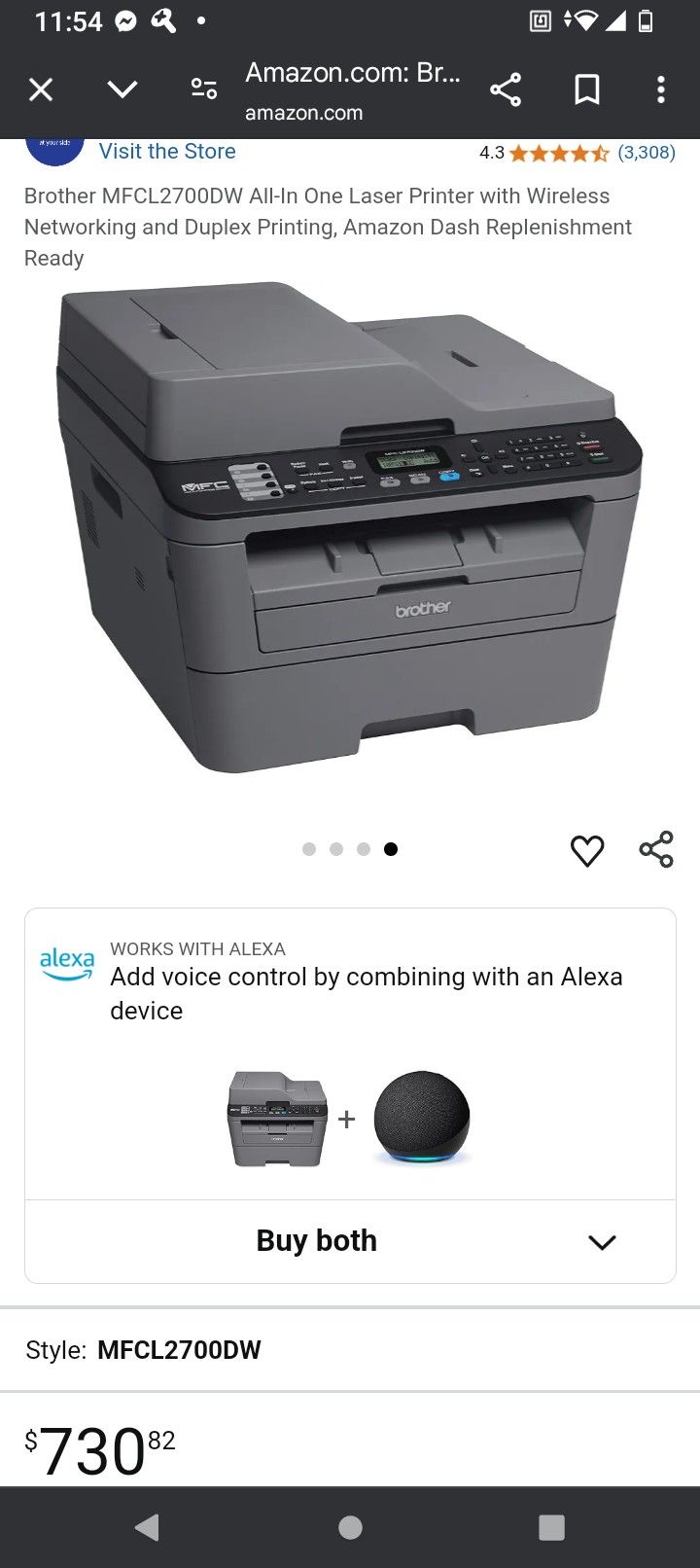 Bother Laser Printer 