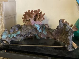 Fake Coral For Salt Water Aquarium Came Out If A Mansion 
