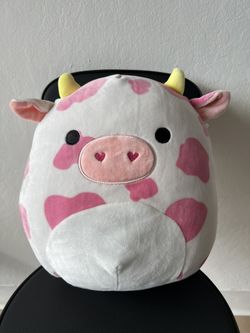 Squishmallow Evangelica the Cow 11” Valentines