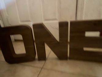 Wooden Photo Prop Letters
