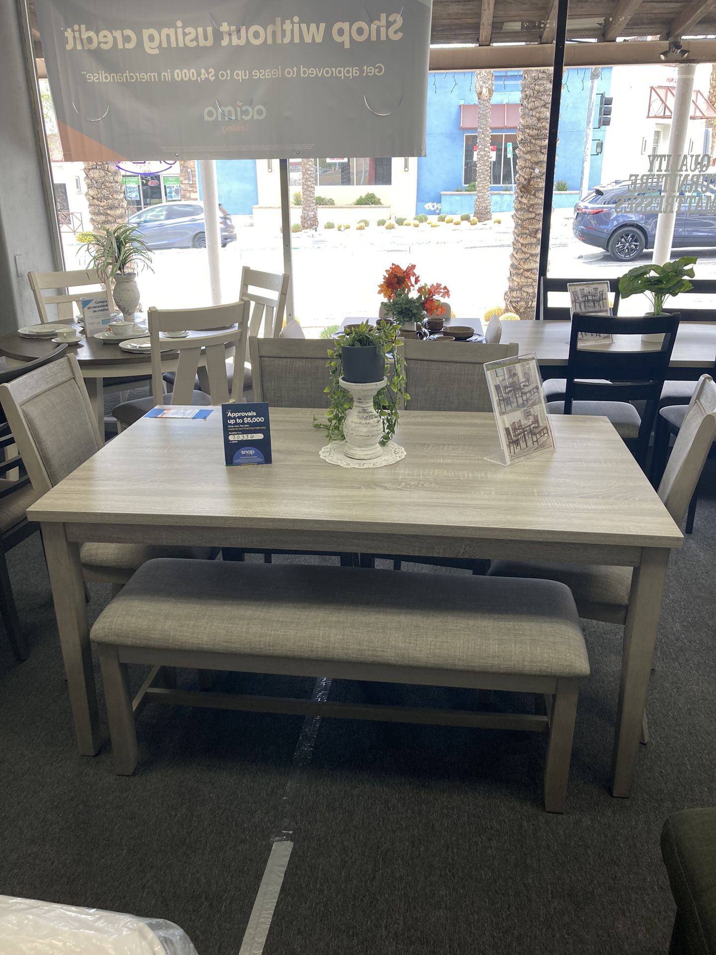 6pc Dining Table 