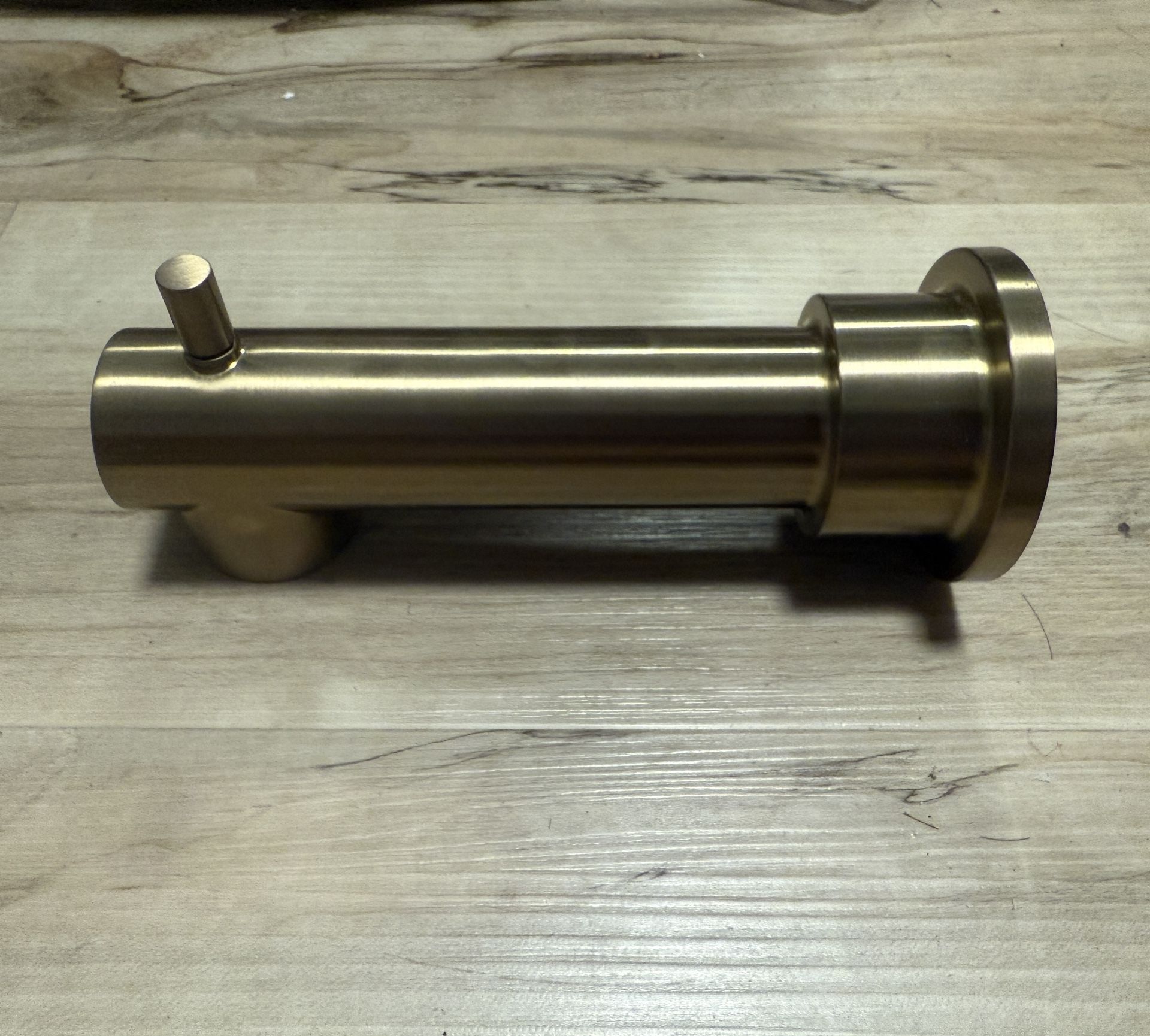 NEW Kohler Wall Mount Bath Spout wtih diverter Brushed Brass Gold Golden