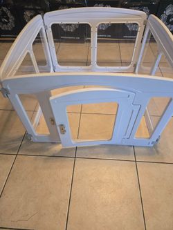 Clear Puppy Playpen