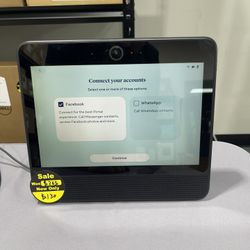 Smart Video Calling for the Home with 10” Touch Screen Display - Black