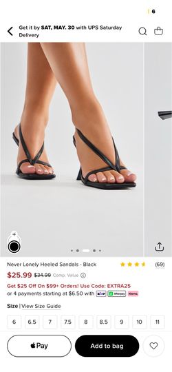 Heeled sandal