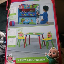 Cocomelon Table And Chairs Toybox