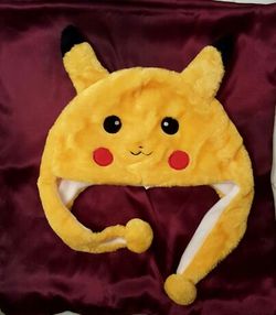 Pokemon Pikachu Plush Hat Beanie Caps