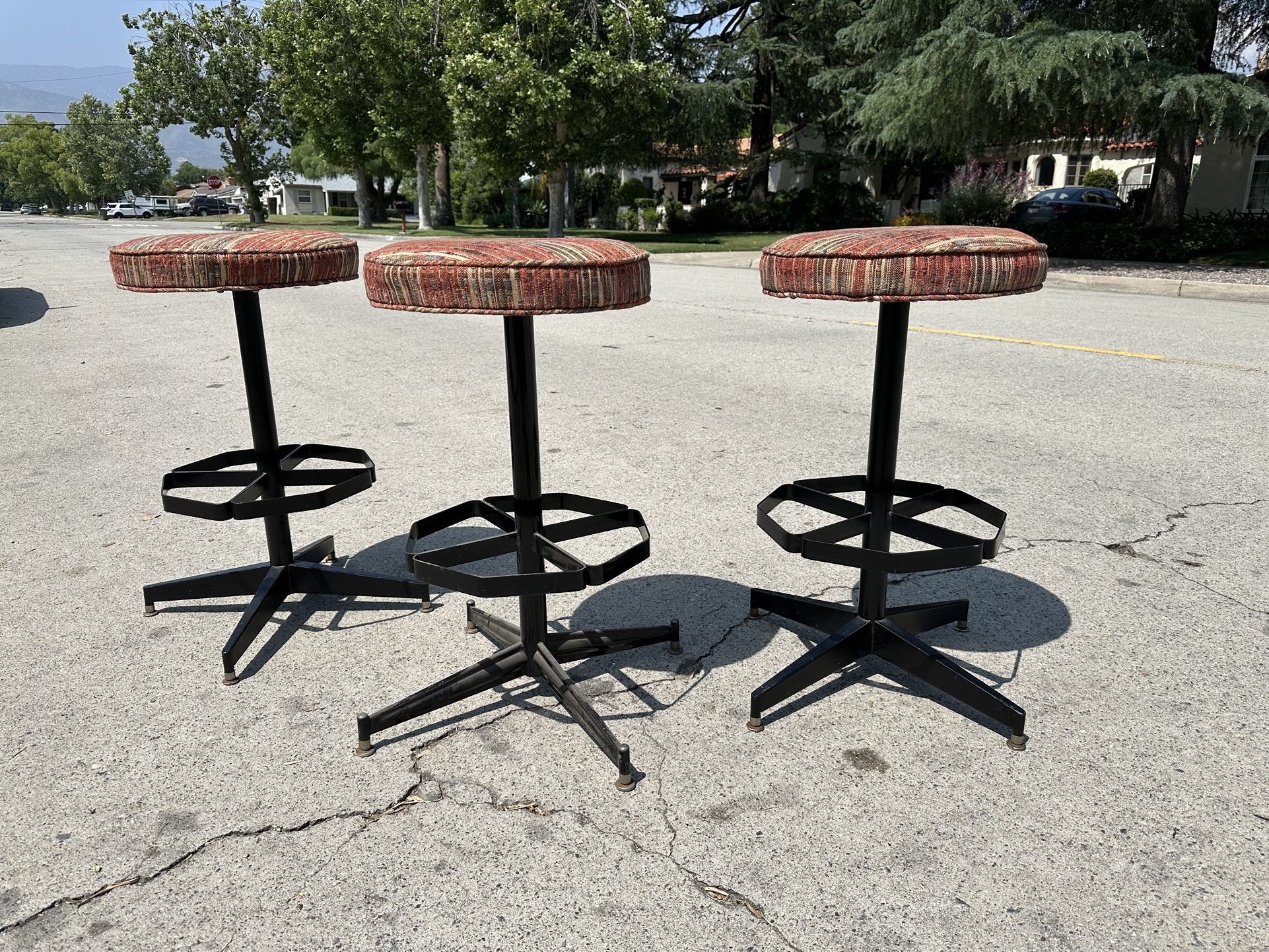 Vintage Mid Century Barstools
