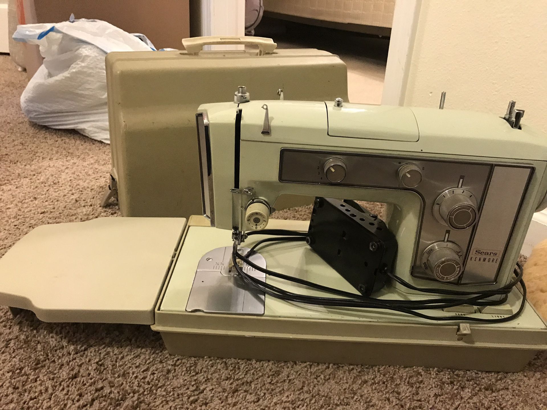 Sears kenmore Sewing machine vintage