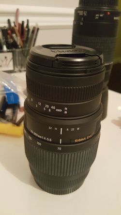 70-300mm Sigma DG Canon