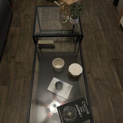Glass Two Piece Coffee Table
