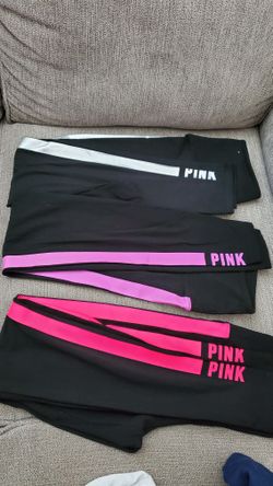pink leggins size small
