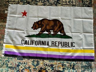 Nonbinary California State Flag
