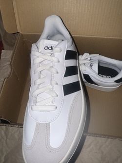 Adidas Barreda Decode White Black Grey Size 8 Women Athletic Shoes