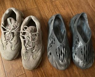 Adidas Yeezy shoes and adidas Yeezy foam runner size:9