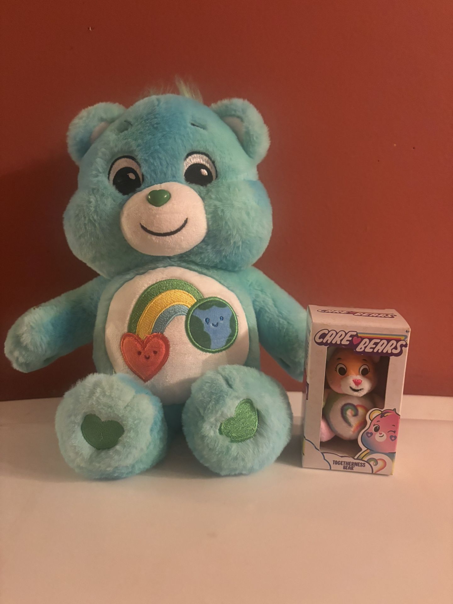 Care Bears Love Thee Earth Blue Plush Bear