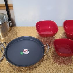 Princess House 3 Tazones Rojos En Oferta Si Te Interesa Comprar Ó Vender Mándame Un Mensaje 