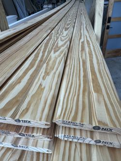 1x6x16 And 1x8x16 T&G Yellow Pine #2