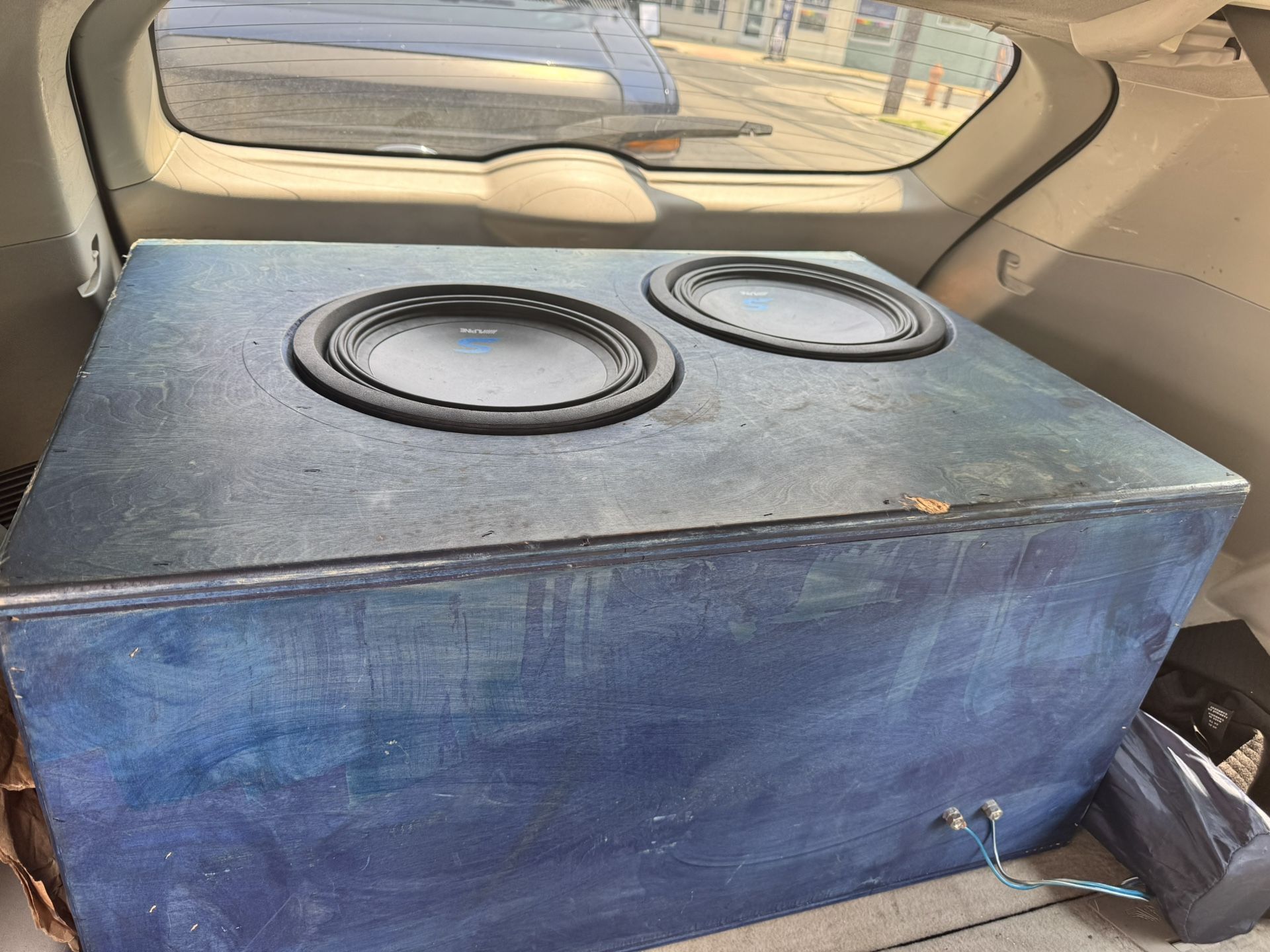 2alpine Subwoofer In A Custom Box