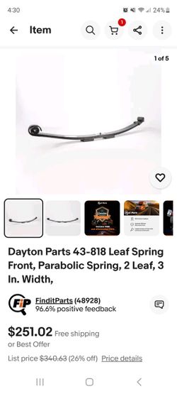 Leaf Springs