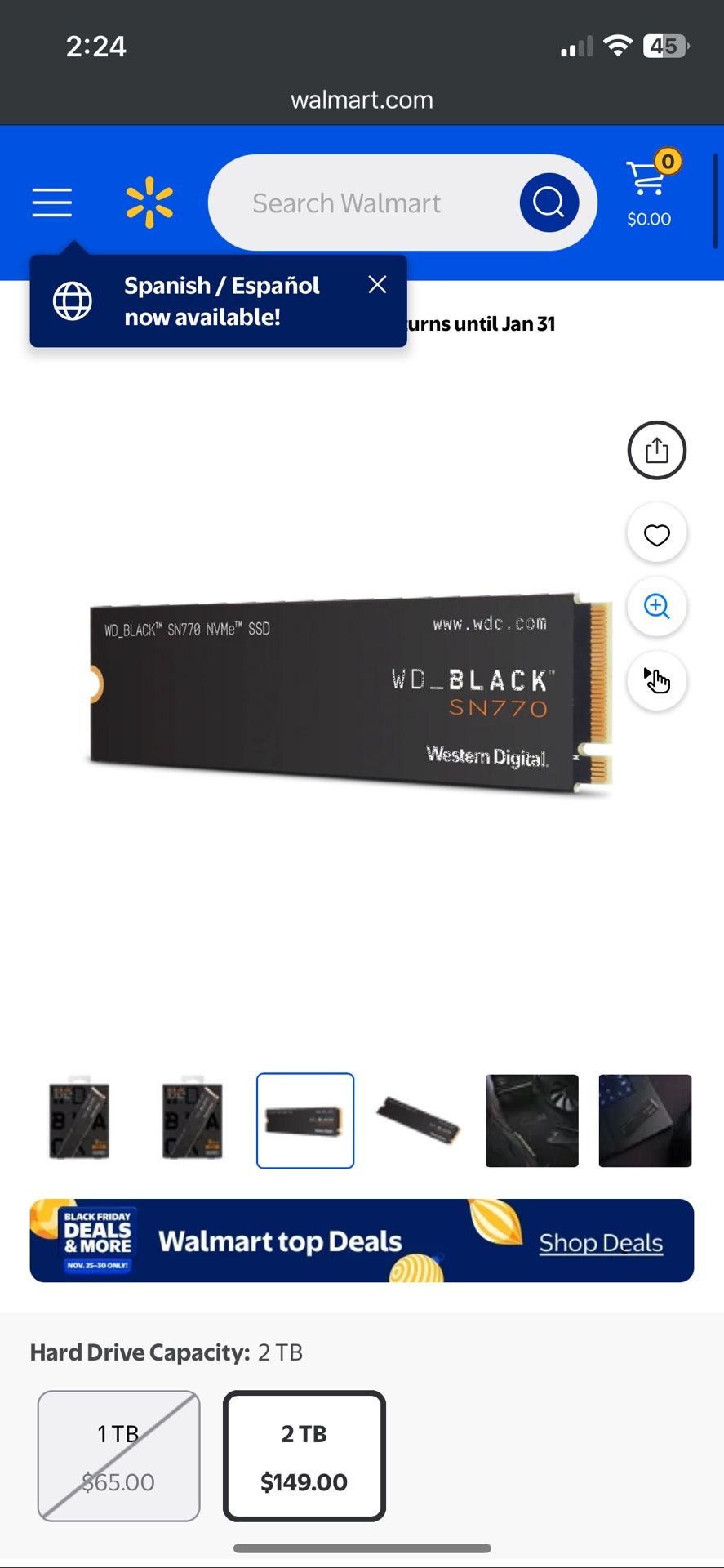 Wd Black 2tb Ssd