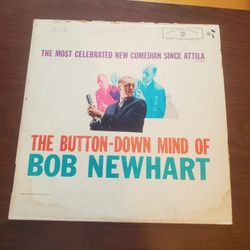 THE BUTTON DOWN MIND OF BOB NEWHART 12″ VINYL RECORD 