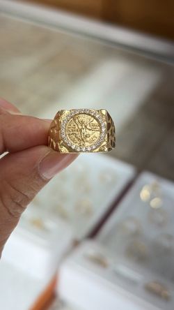 14k anillo de centenario