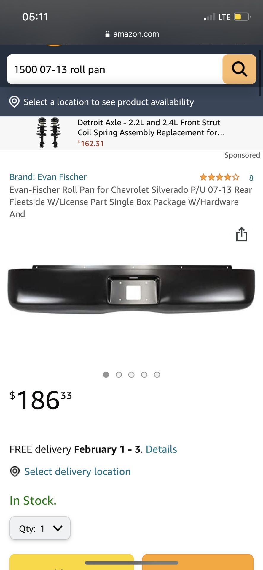 Roll Pan/bumper