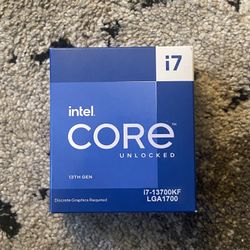 Intel Core i7-13700KF Processor (5.4 GHz, 16 Cores, LGA 1700) NEW