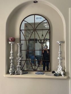 Mirror $100 Candeleros $100 Each