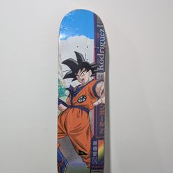 New Primitive X Dragon Ball Z Goku Skateboard Deck