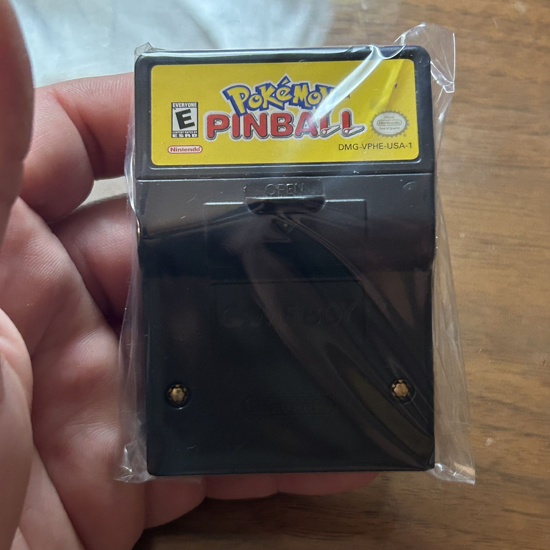 Pokémon Pinball Game Nintendo Game Boy Color, 1999, Rumble Pack